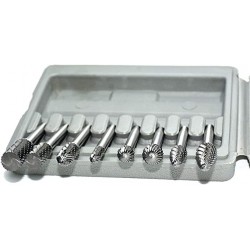 Juego de Fresas de desbaste de 1/4''