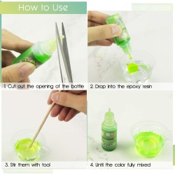 Set de Pigmentos de 15 Colores para Resina Epoxi