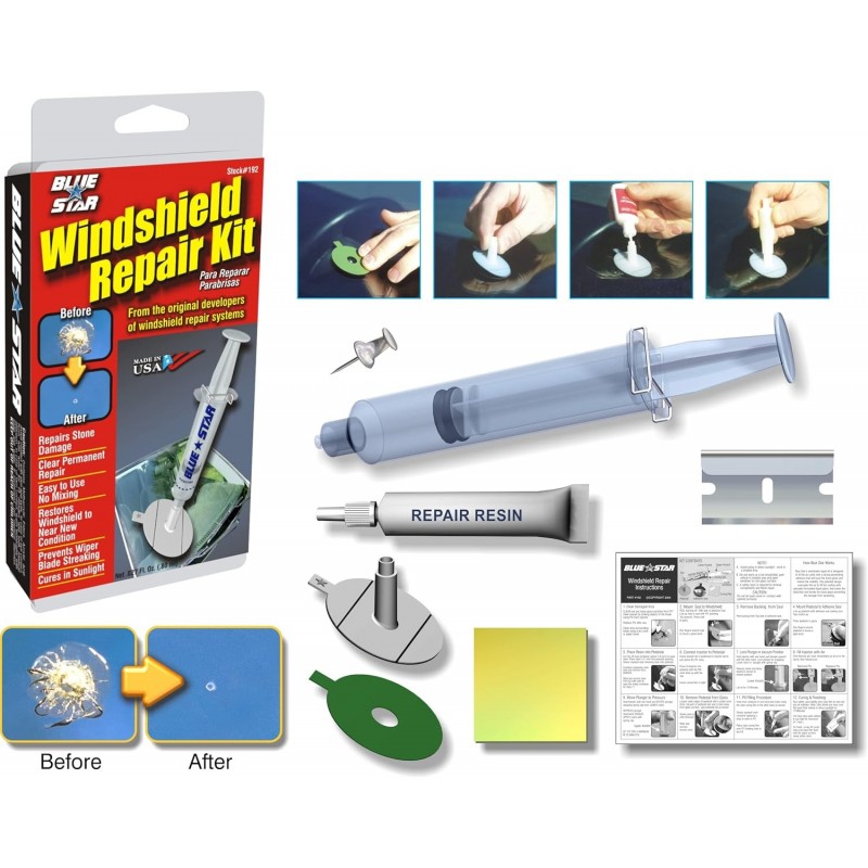 Kit de Reparacion para Vidrio de Auto