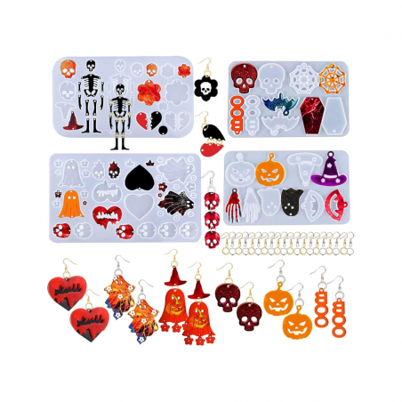 Kit de Moldes de Halloween