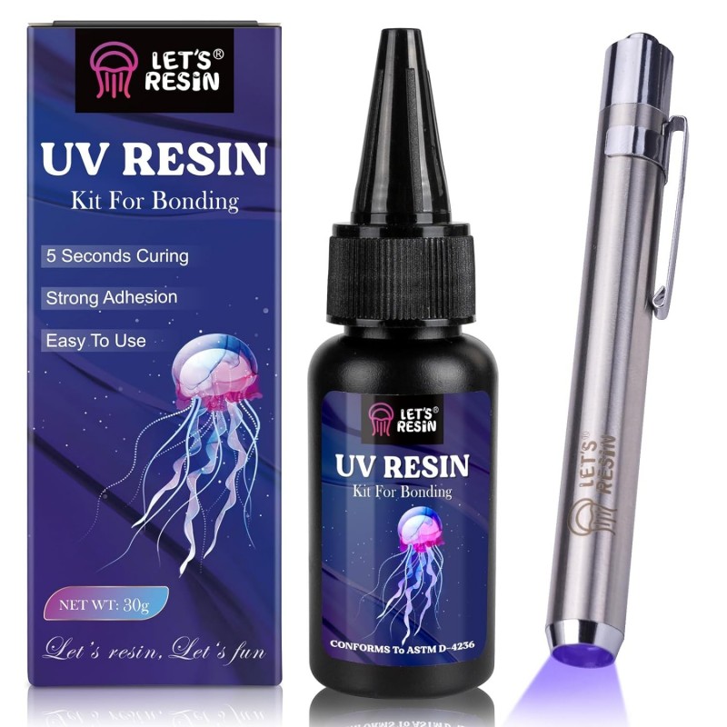 Kit de Resina con Luz UV