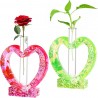 Molde de Silicon en Forma de Corazon/Planta