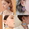 Molde de Silicona para Fabricación de Joyas/Aretes