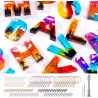 Kit de moldes de Abecedario