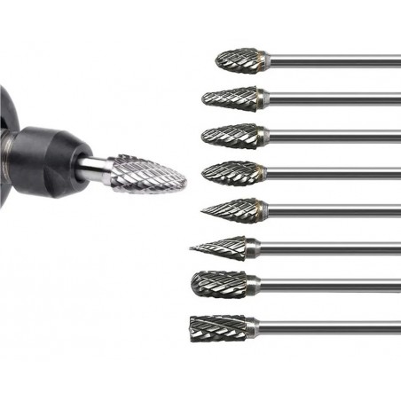Set Fresa de Desbaste para Madera 6mm