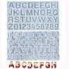 Kit de moldes de Abecedario
