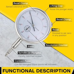 Reloj Comparador 0-10mm